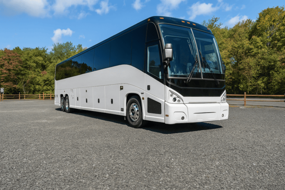 Bus Rental Company Arvada 56 Passenger Charter Bus