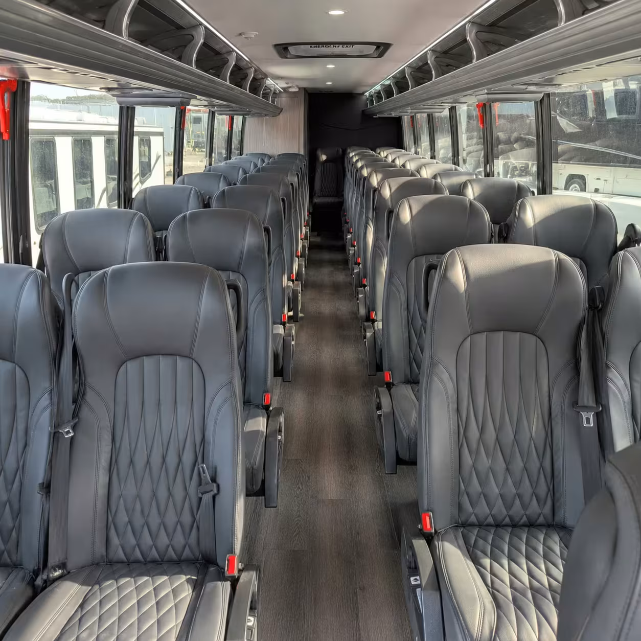 25 passenger minibus inside