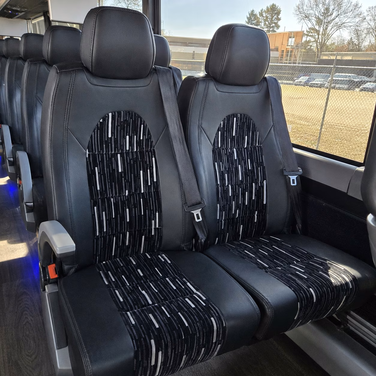 arvada charter bus rentals with the amenities long trips need