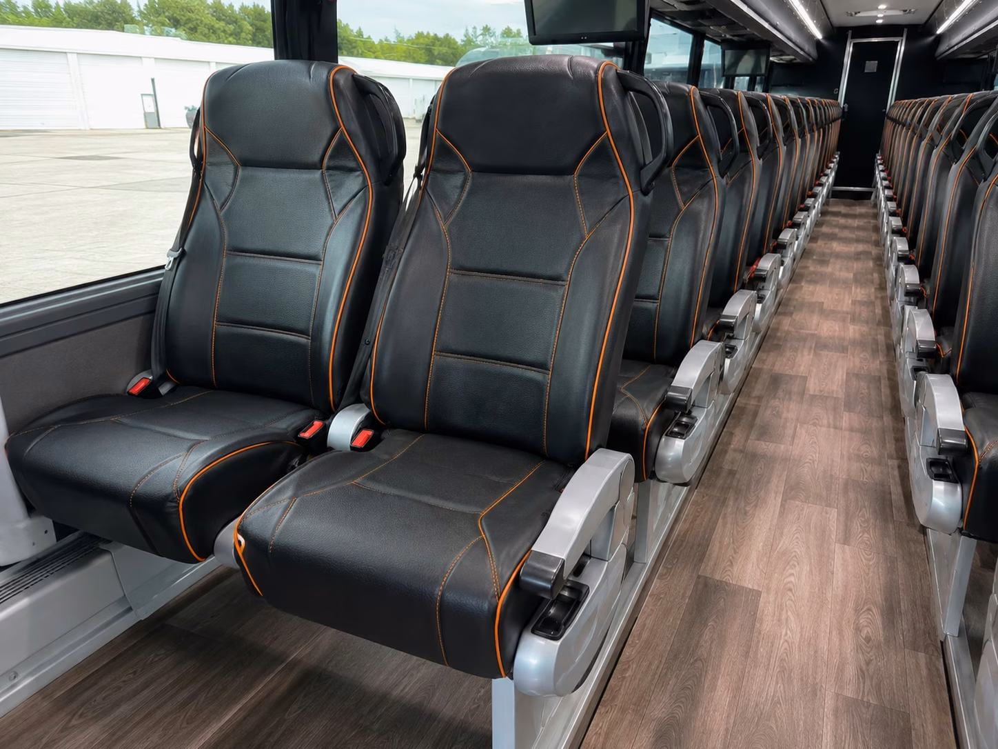 arvada wedding shuttle buses between olde town and your reception