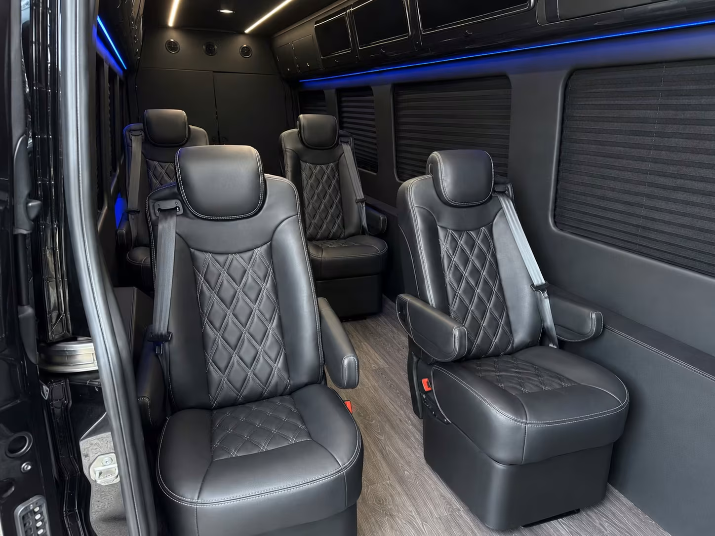 sprinter van with driver interior